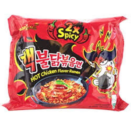 JP007 SAMYANG Hot Chicken 2X Spicy Ramen 5X140g
